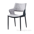 Chaise en plastique moderne pour chaises de restaurant italiennes